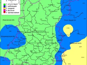 По данным ФГБУ «Верхне-Волжское УГМС», 01.05.2023 на территории области установились 1 - 2 классы пожароопасности лесов и торфяников.
