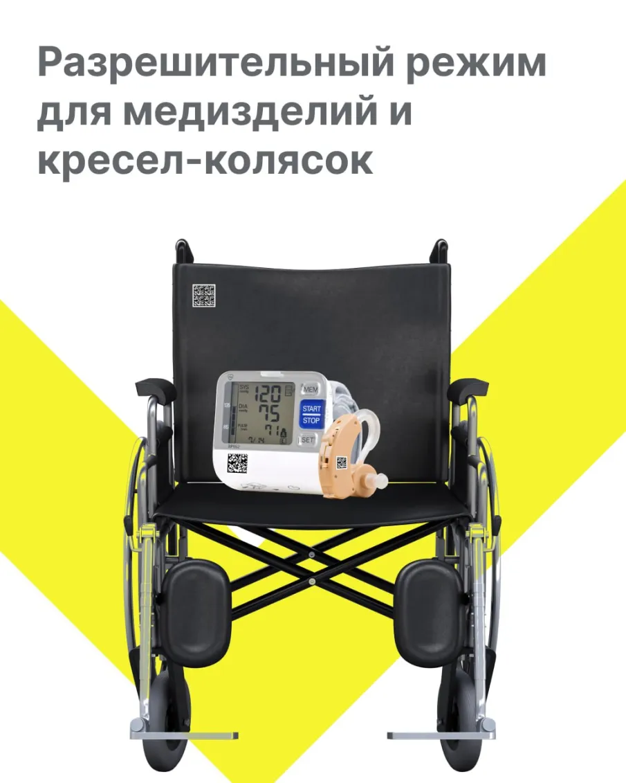 С 1 марта 2025г. стартует новый этап разрешительного режима для розницы по медицинским изделиям и креслам-коляскам.