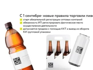Для хозяйствующих субъектов, осуществляющих розничную продажу пива и слабоалкогольных напитков