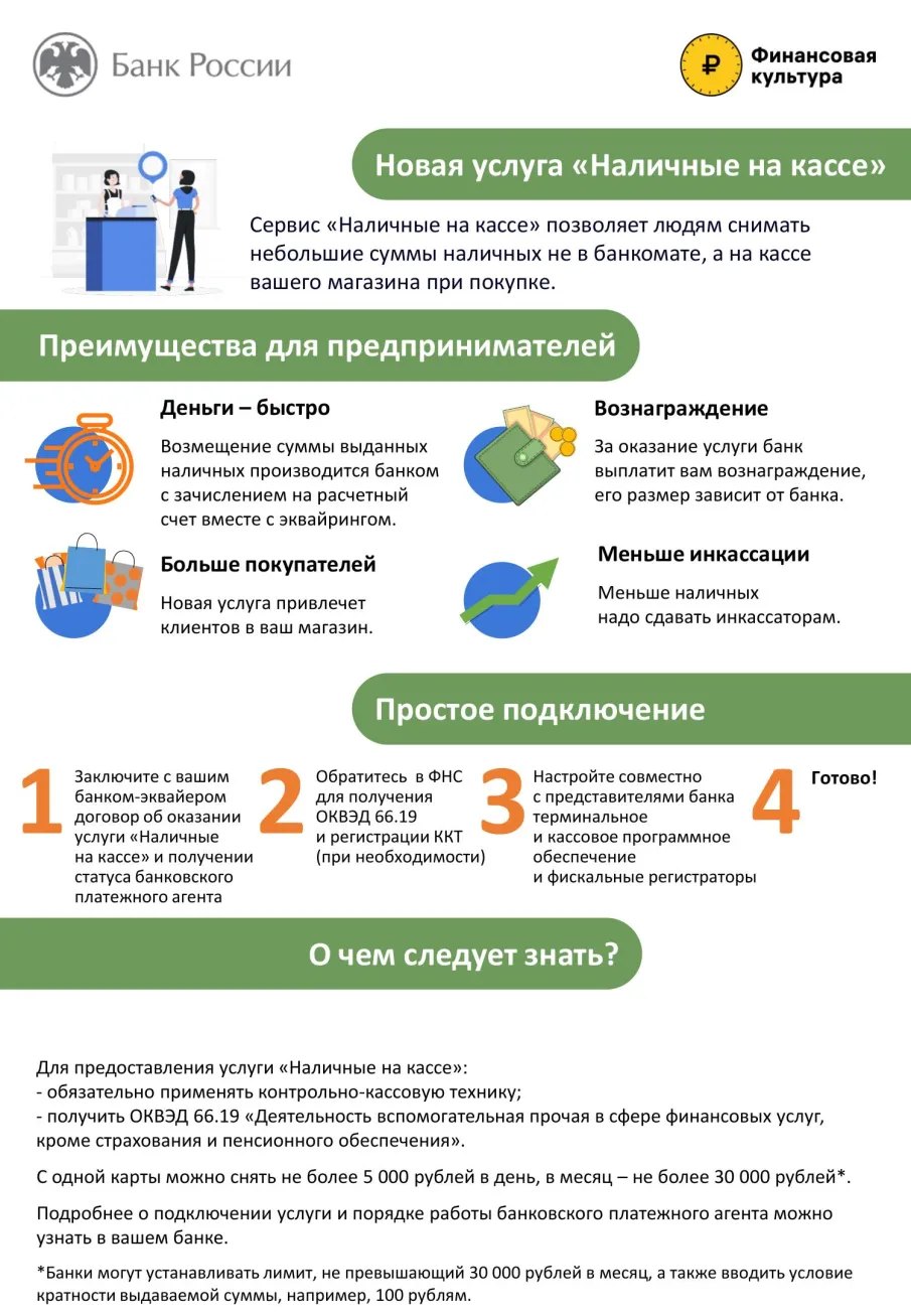 "Наличные на кассе"