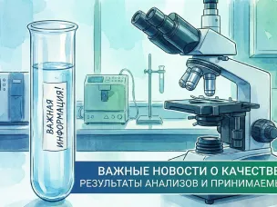 Важные новости о качестве воды: результаты анализов и принимаемые меры!